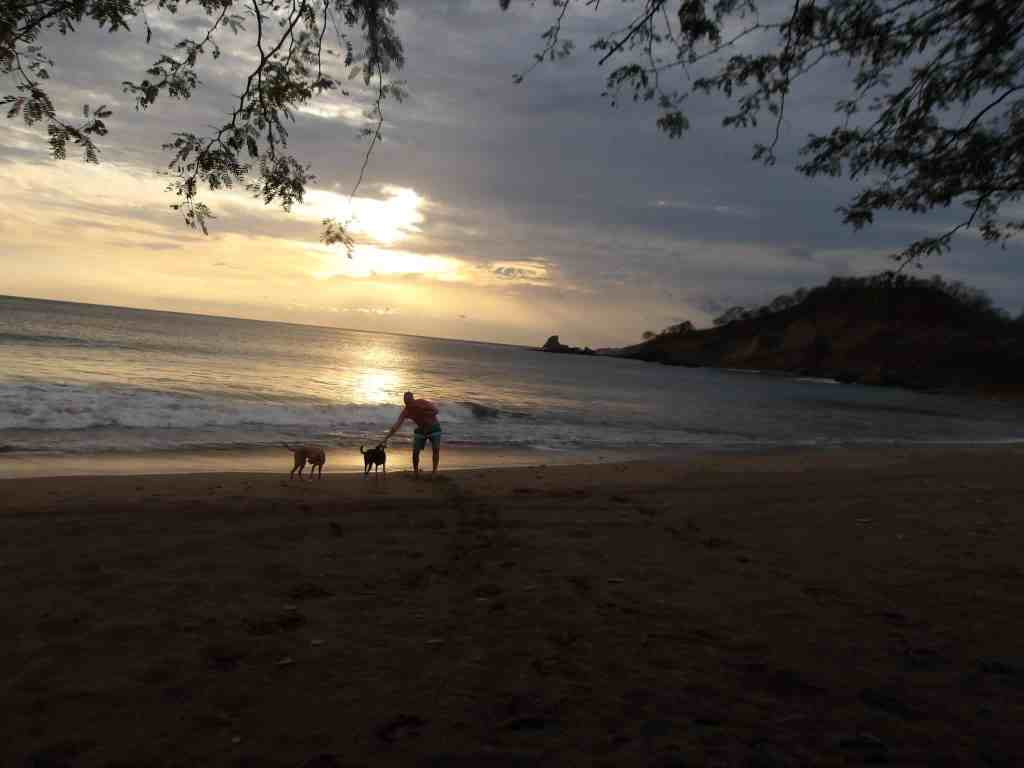 Playa Marsella beach near San Juan del Sur, Nicaragua