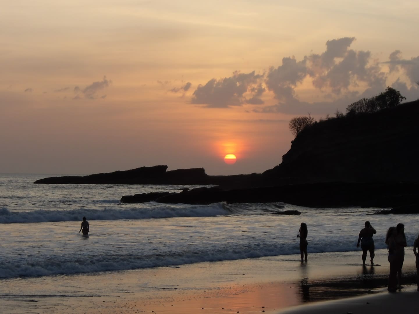 Playa Marsella beach near San Juan del Sur, Nicaragua