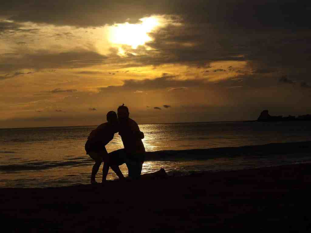 Playa Marsella beach near San Juan del Sur, Nicaragua