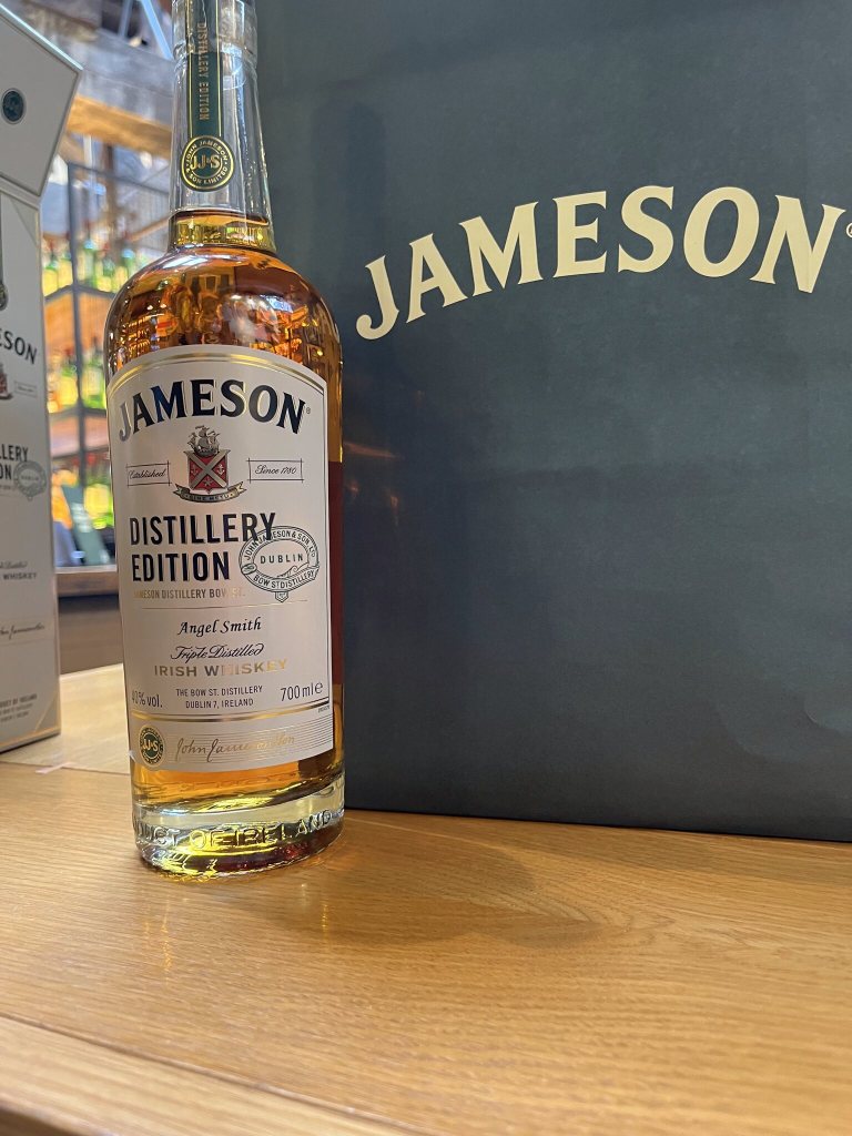 Jameson Distillery Edition whiskey, Dublin