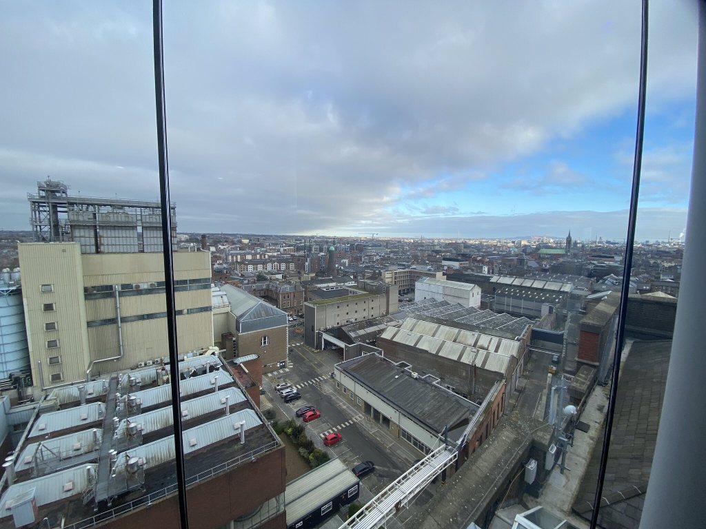 View over Dublin from the Guinness Gravity Bar