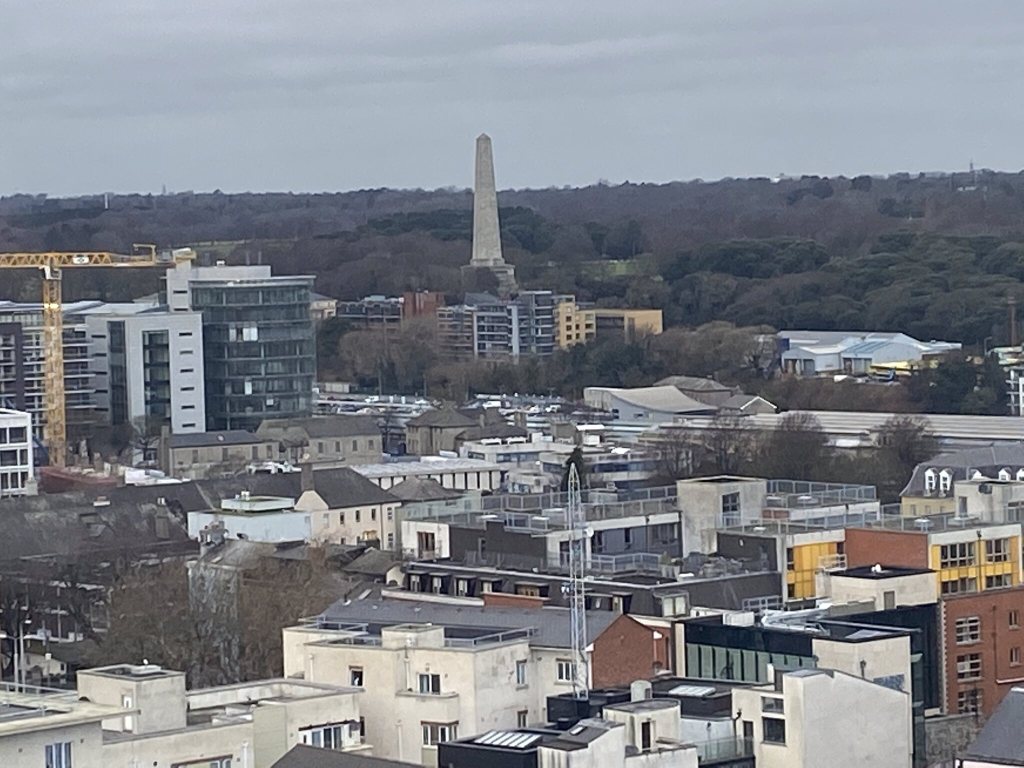 View over Dublin from the Guinness Gravity Bar