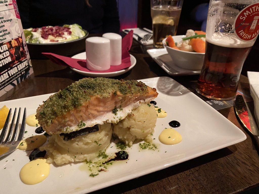 Dinner in Galway, Ireland