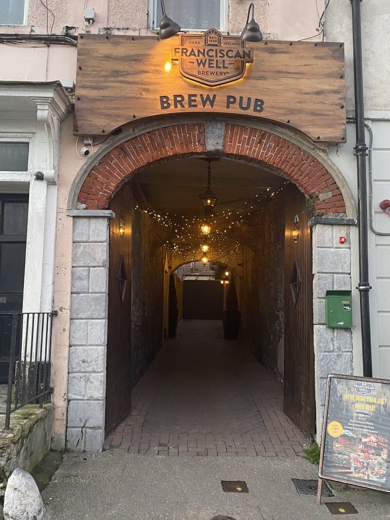 Brew pub in Cork, Ireland
