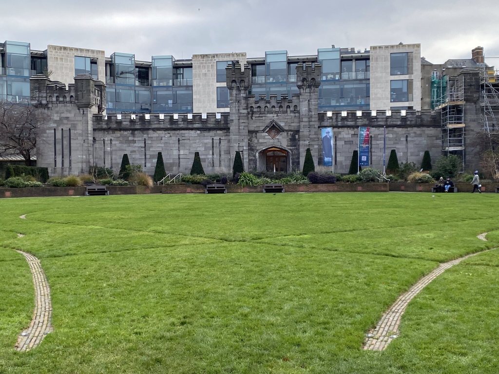 Dublin Castle gardens, Ireland