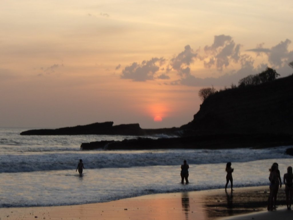 Sunset in San Juan del Sur, Nicaragua (Day 7)