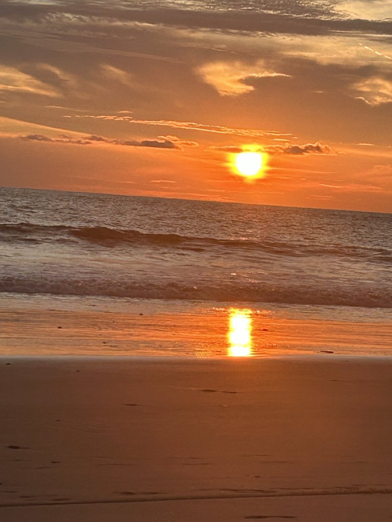Sunset over Playa Marsella, Nicaragua