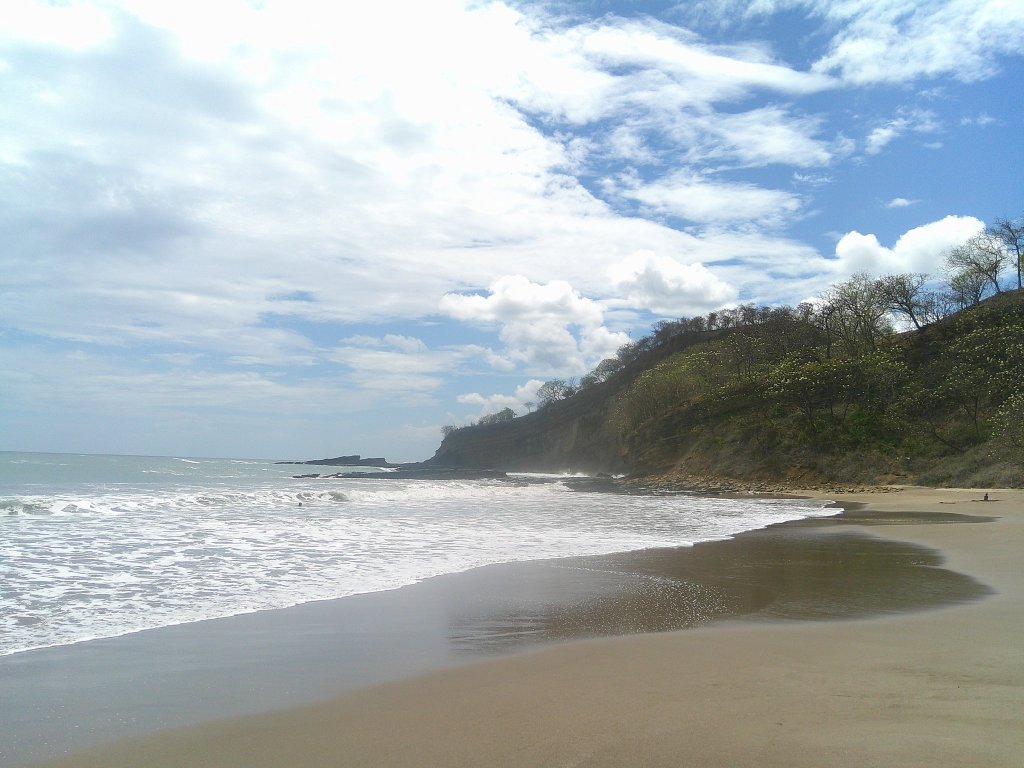 Playa Marsella beach near San Juan del Sur, Nicaragua