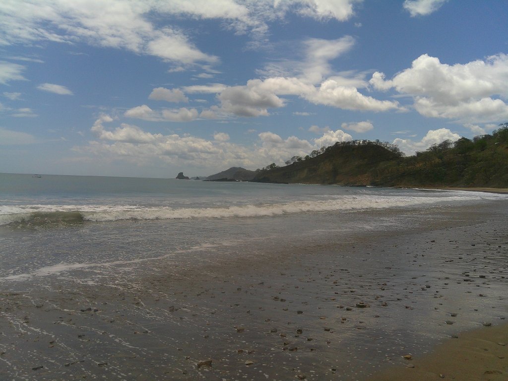 Playa Marsella beach near San Juan del Sur, Nicaragua