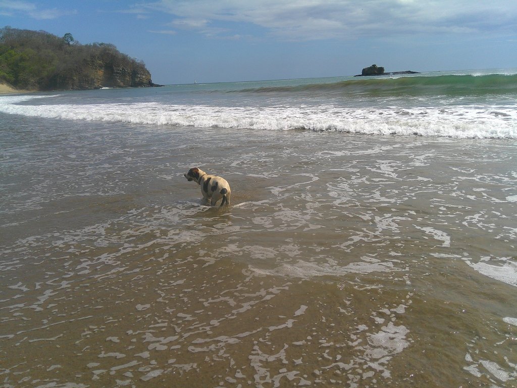Playa Marsella beach near San Juan del Sur, Nicaragua